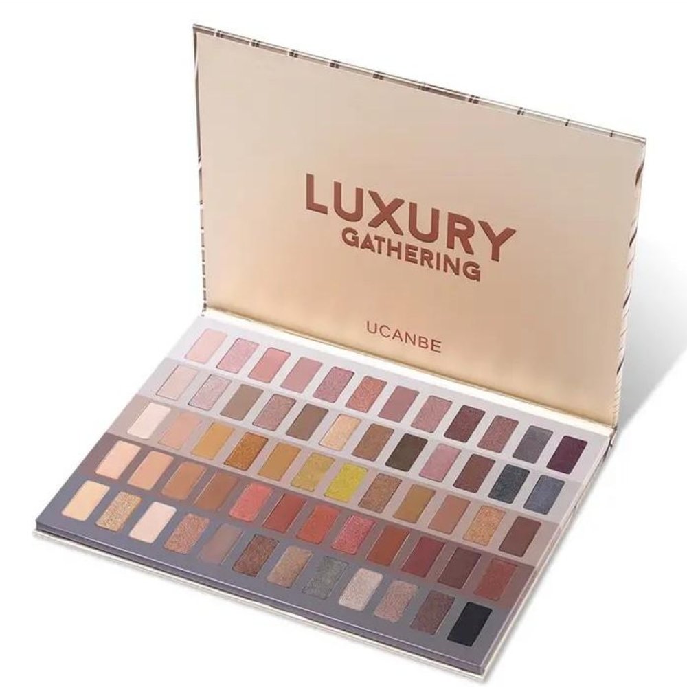 New UCANBE Luxury Gathering 60 Colors Eyeshadow Makeup Palette
